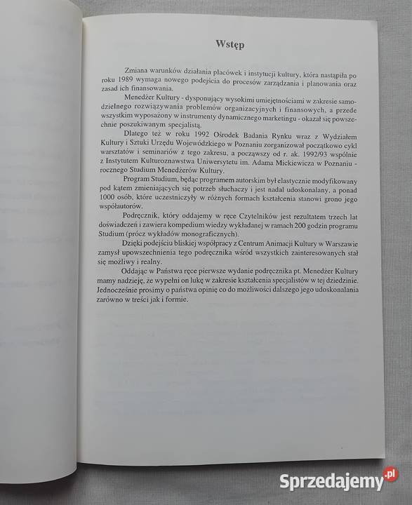 Menedżer kultury Podręcznik Wydz Kultury i miękka