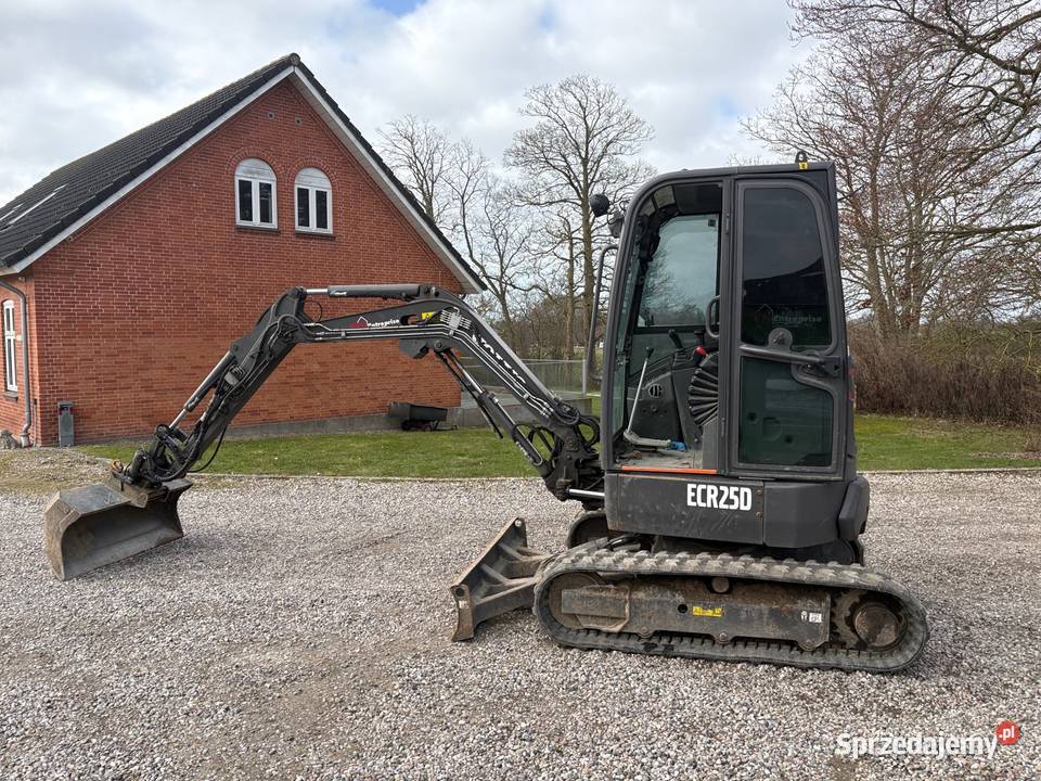 Minikoparka Volvo ECR25D mazowieckie Warszawa