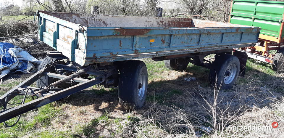Przyczepa wywrotka HL 8011 zarejestrowana Turek