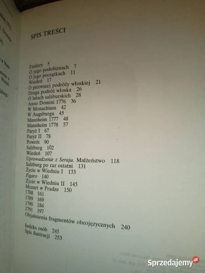 Książki biografie Mozart outlet księgarnia Rok wydania 1990 Warszawa sprzedam