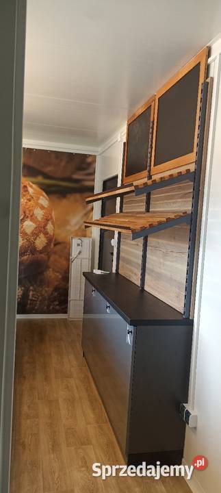 Stoisko piekarniczo cukiernicze witryna Szczecin