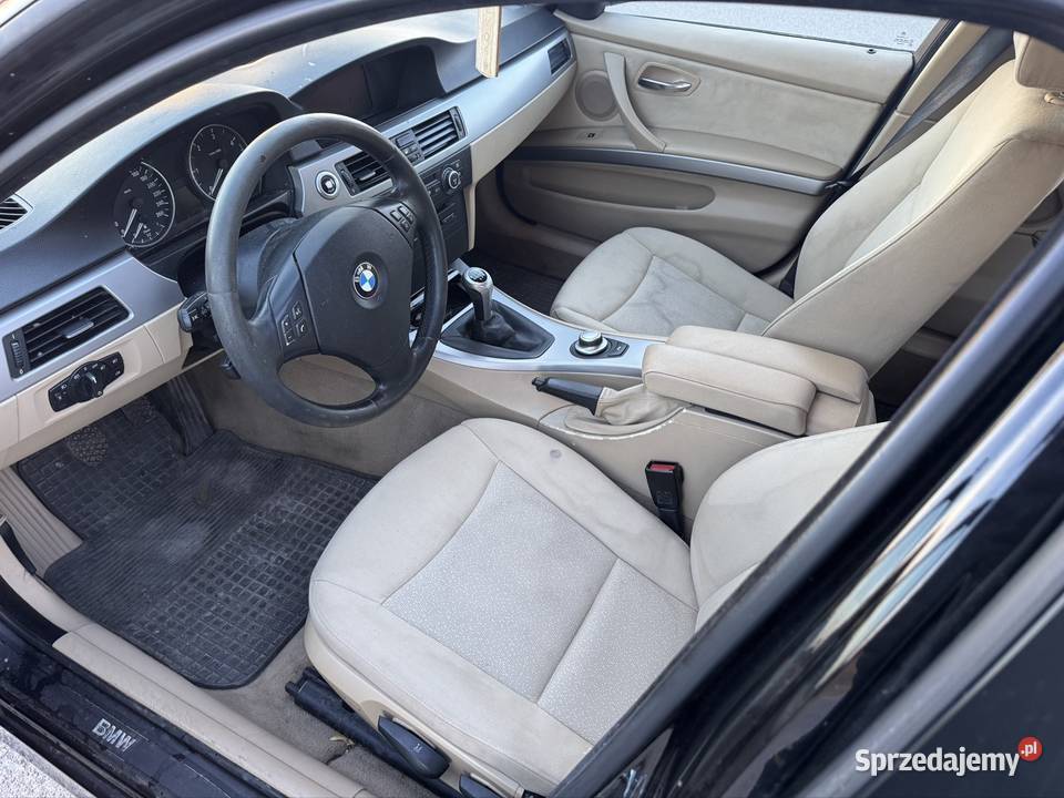 Bmw e91 20d kombi czarny zachodniopomorskie Białogard sprzedam