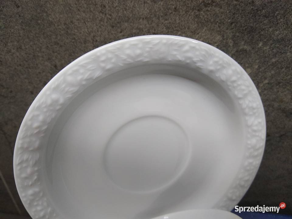 Filiżanka spodek Rosenthal Biała Maria Classic