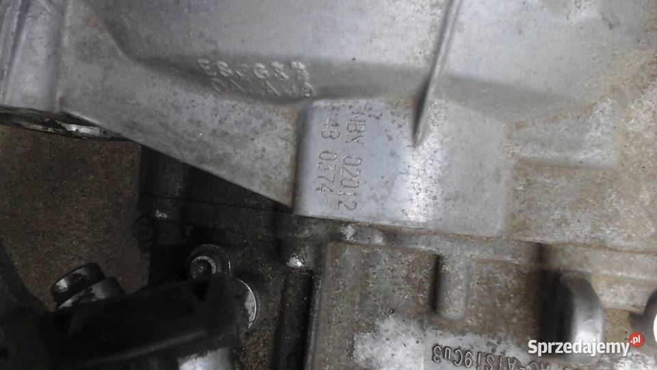 Skrzynia biegów Audi A3 8P NBX Uszkodzona Oborniki sprzedam
