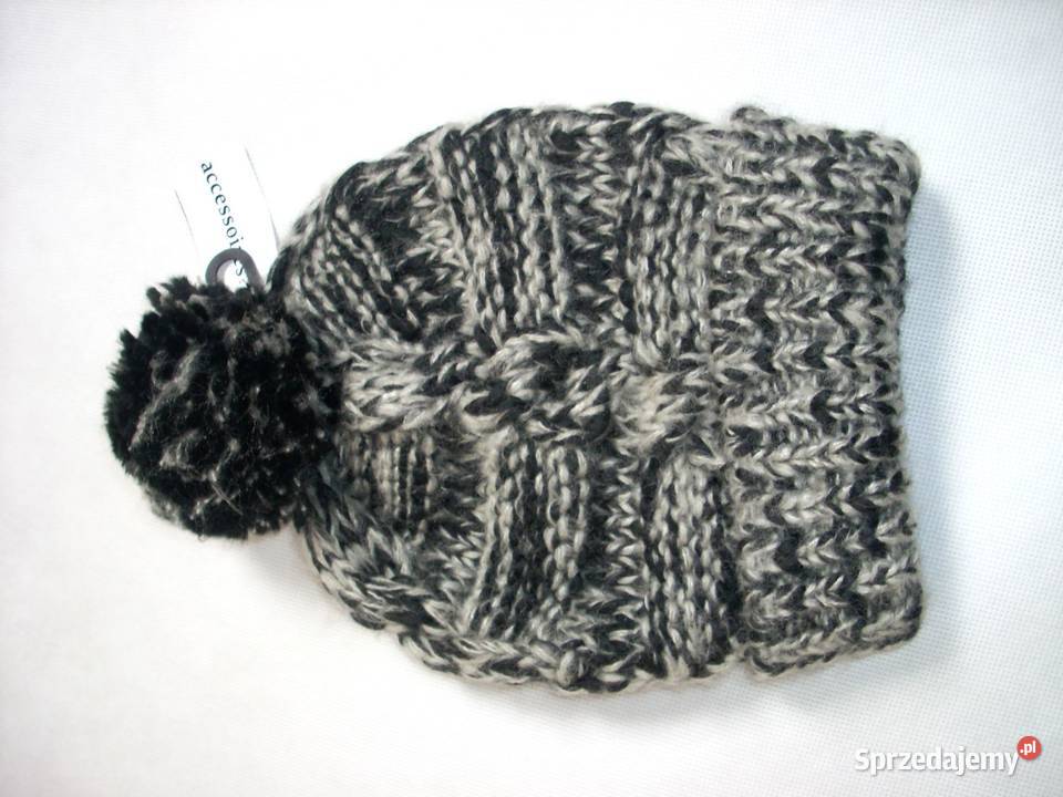 CA Gruby Szal Czapka Komplet Nowy Nowy Sącz