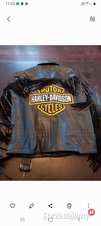 Kurtka skórzana harley davidson Szczecin sprzedam