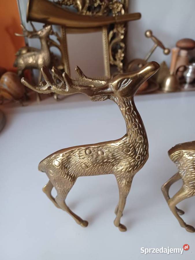 Sarenka I jelonek z mosiądzu