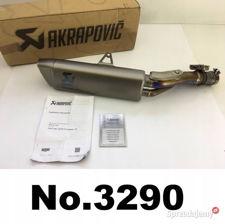 HONDA CBR 1000 RR SC82 20 Tłumik AKRAPOVIC