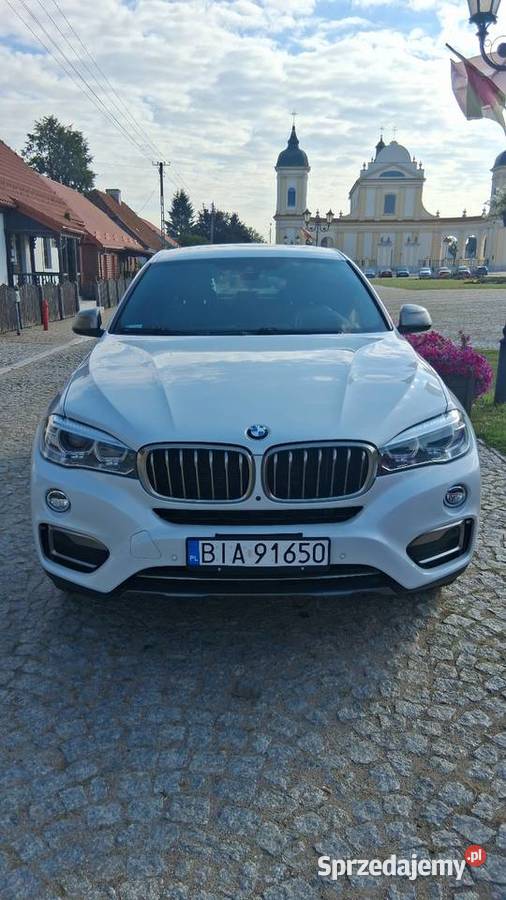 BMW X6 2019 podlaskie Tykocin sprzedam