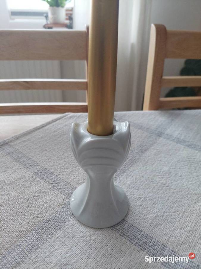 Świecznik Porcelana Royal zachodniopomorskie Mirosławiec