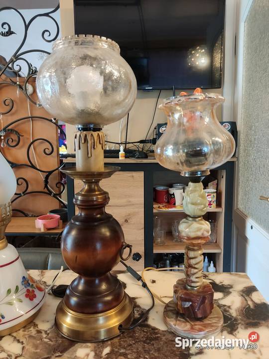 stara kolekcja wyprzedaż lampa lampka Gorzów Wielkopolski