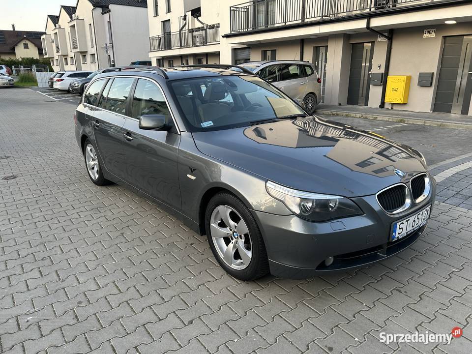 BMW Seria 5 BMW E61 520d Touring 2007 Panorama nieuszkodzony Tychy