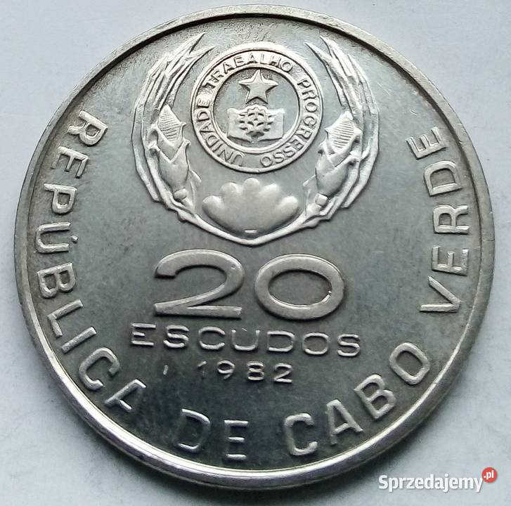 CABO VERDE20 ESCUDOS1982 r Legionowo