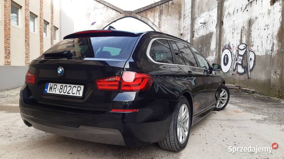 BMW 30d f11 radar M pakiet panorama KAFAS HUD elektrochrom. lusterka boczne Bielicha