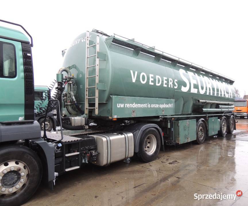 Naczepa silos cysterna do paszy 3 osiowa sprzedam