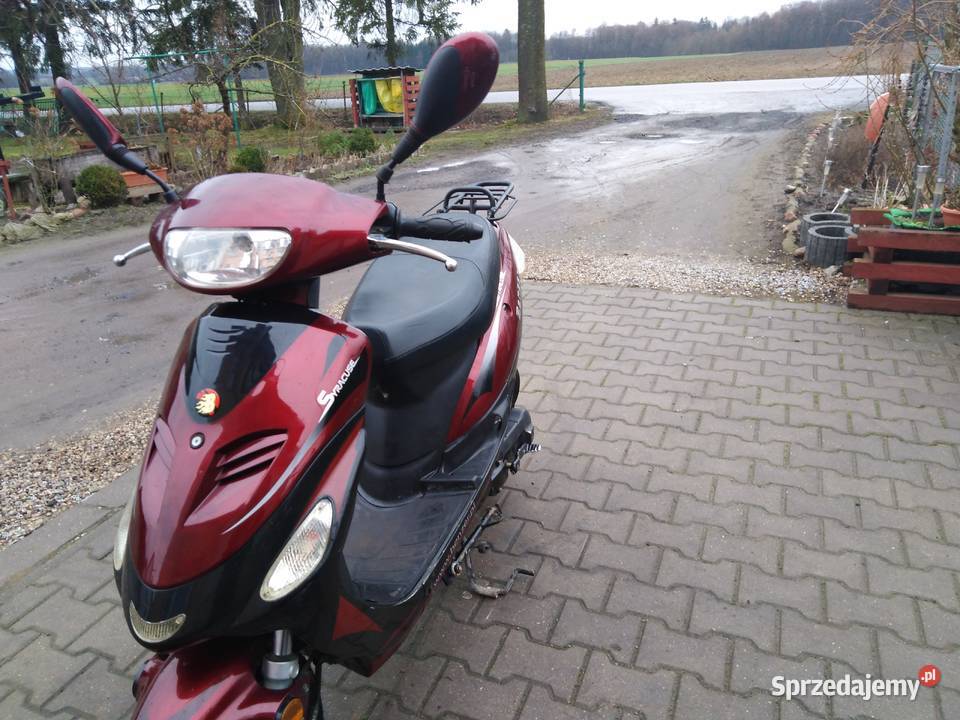 Skuter benzer syracus Romet zipp Barton Benzer warmińsko-mazurskie sprzedam