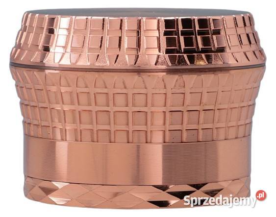 Miedziany Grinder Crusher Młynek do Tytoniu Ziół Ostrowy nad Okszą