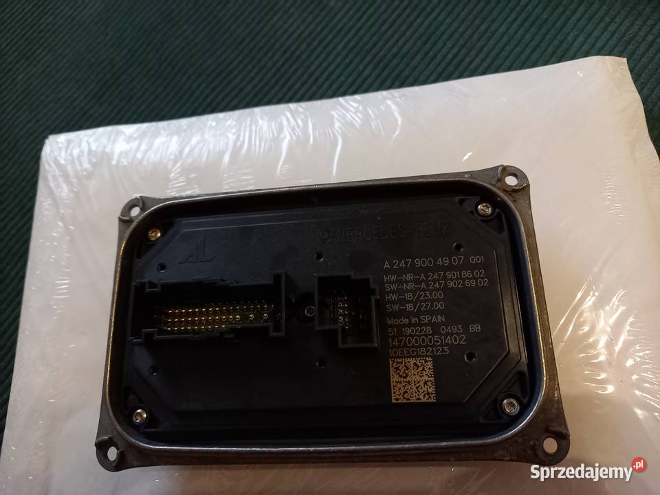 Przetwornica moduł led Mercedes A 247 900 49 07 śląskie Cisiec sprzedam