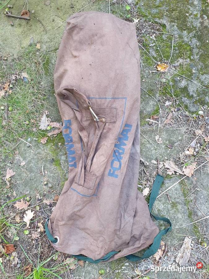 Namiot stary vintage Format PRL Warszawa