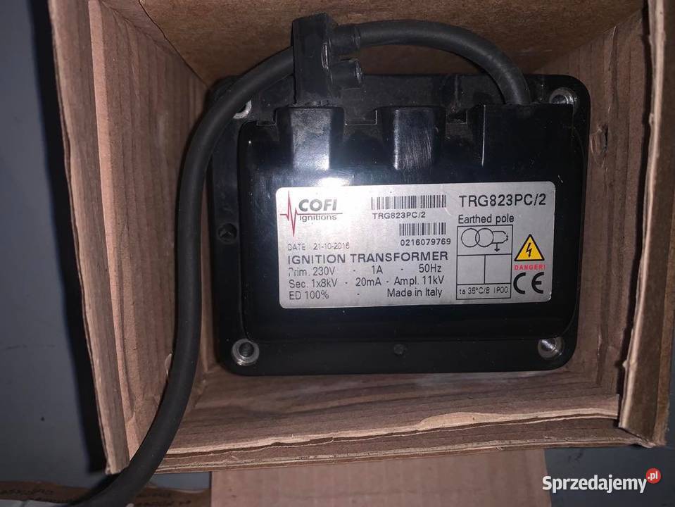 Transformateur gaz TRG 823 PC2 VIMAN COF10026 Warszawa sprzedam