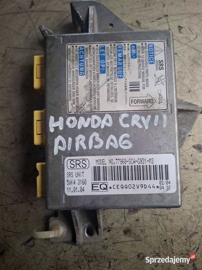 HONDA CRV II sensor moduł poduszek 77960SCAG931 świętokrzyskie Kielce