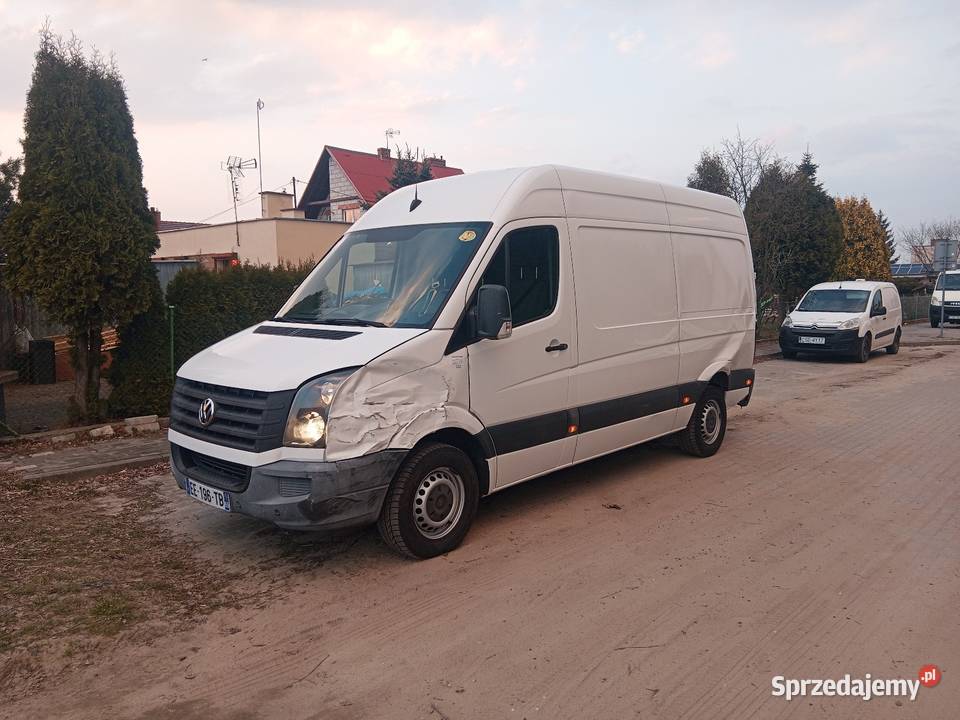 Crafter niski przebieg uszkodzony pali jeździ Sępólno Krajeńskie