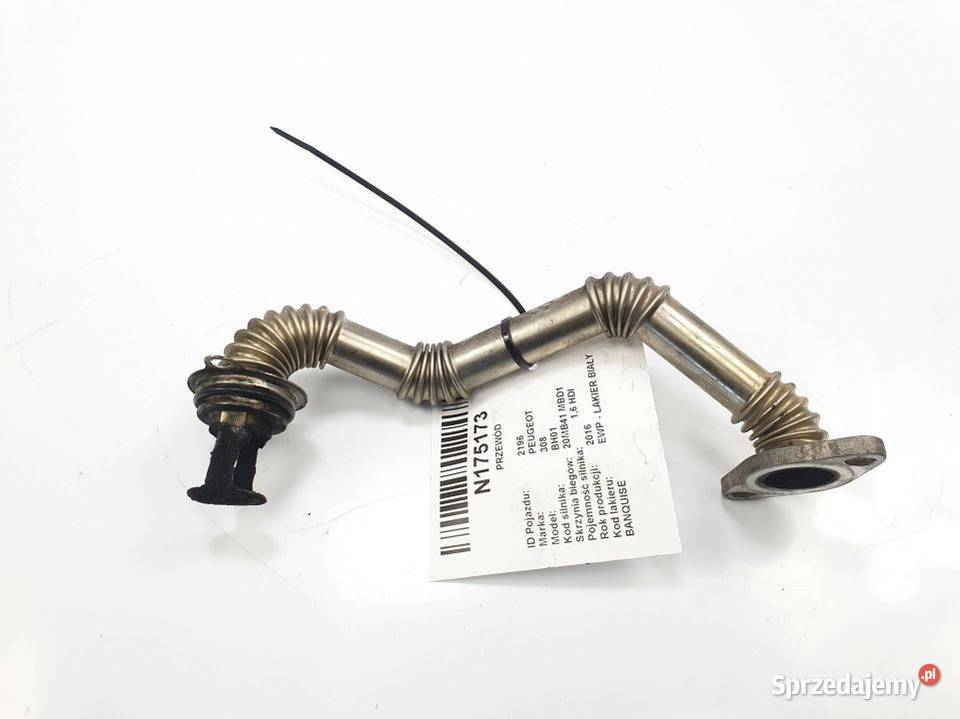 PRZEWÓD PEUGEOT 308 9803842980 EGR SPALIN kujawsko-pomorskie