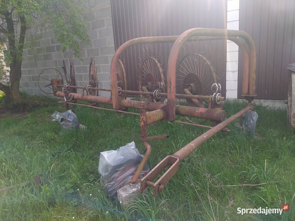 Przetrząsaczo zgrabiarka 5gwiazdowa nieuszkodzony Ryki