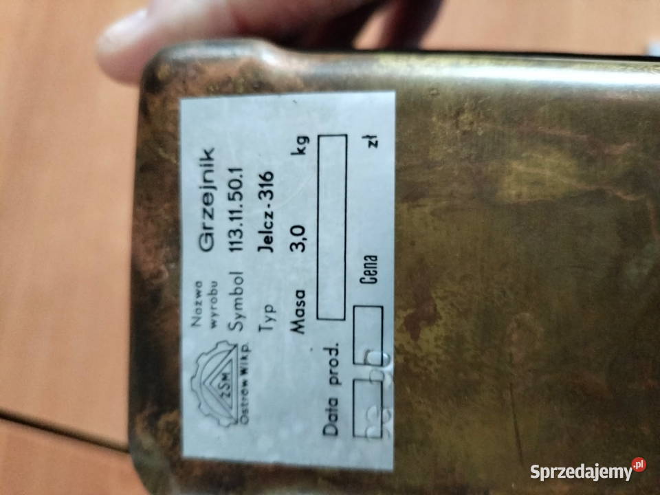 Grzejnik do Jelcza 316 podkarpackie sprzedam