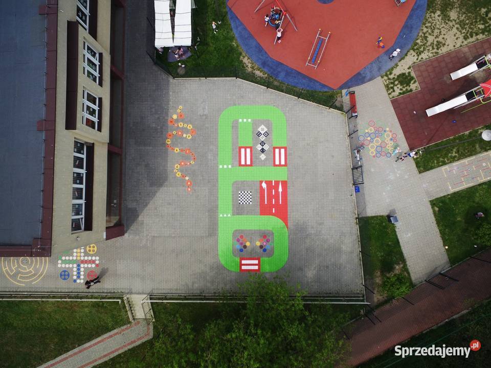 Miasteczko rowerowe ELO0 7x14m stacjonarne Warszawa