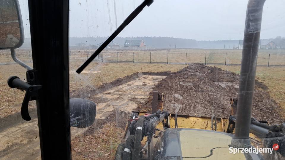 Usługi koparko ładowarka transport materiałów Świerczyniec usługi budowlane