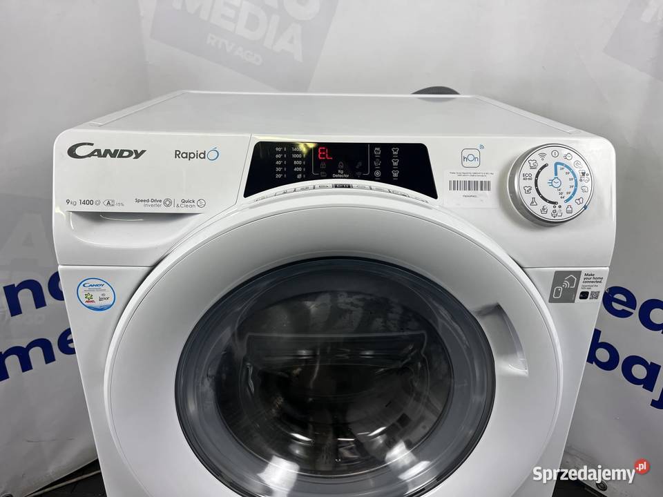 Pralka Candy RapidO RO 496DWM71S Slim 9 1400 Warszawa