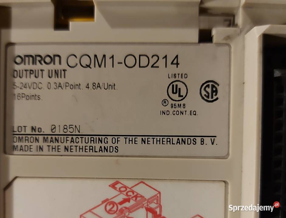 Sterownik PLC CQM1 CPU21 Omron kujawsko-pomorskie Bydgoszcz