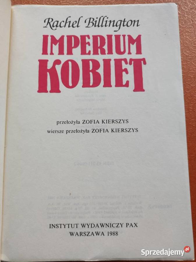 Imperium kobiet The Womens Land Army Rachel Rok wydania 0 świętokrzyskie