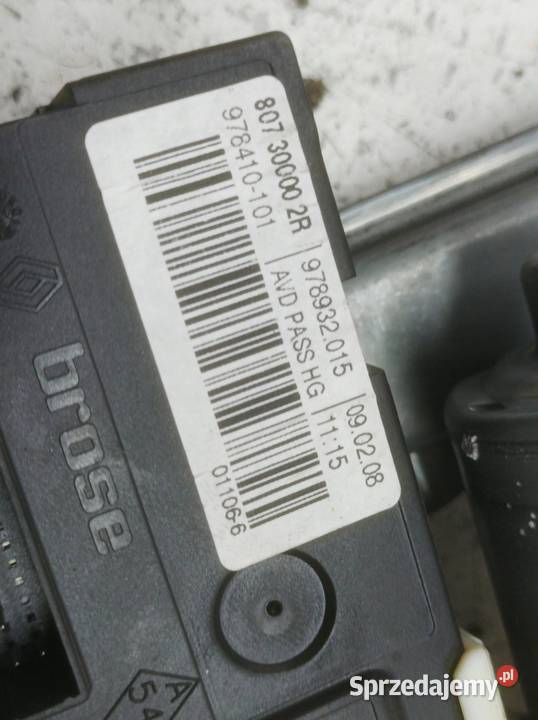 MECHANIZM SZYBY PRAWY PRZÓD EU 807000002R świętokrzyskie sprzedam