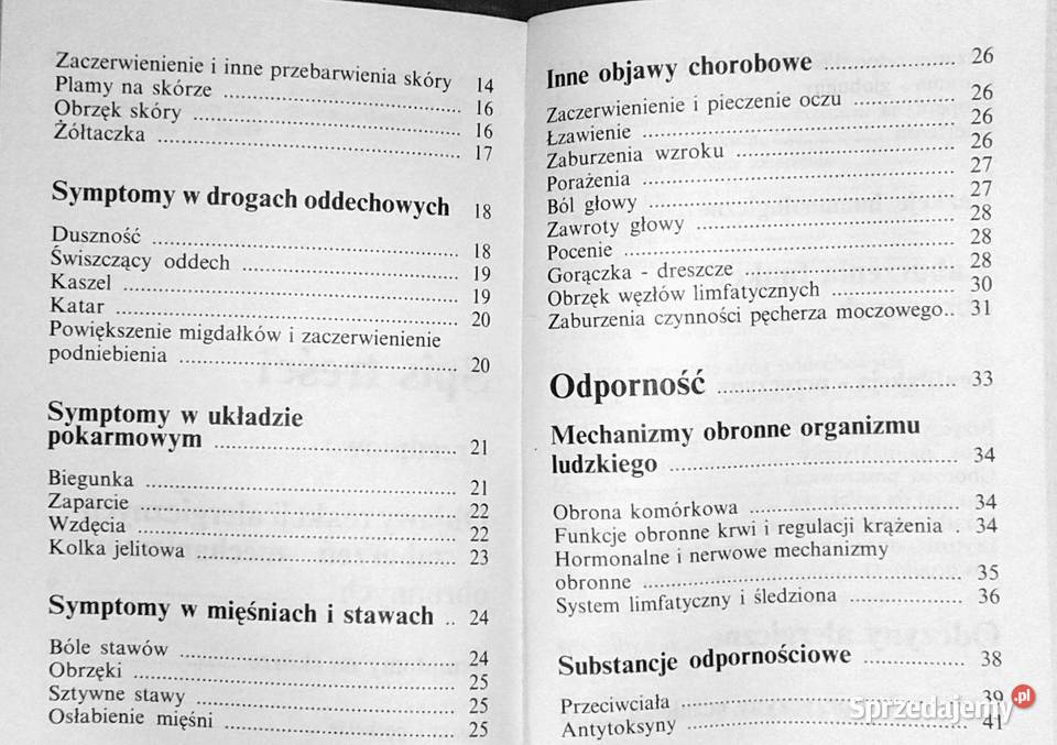 Kieszonkowa encyklopedia zdrowia i urody Alergie miękka Chełm sprzedam