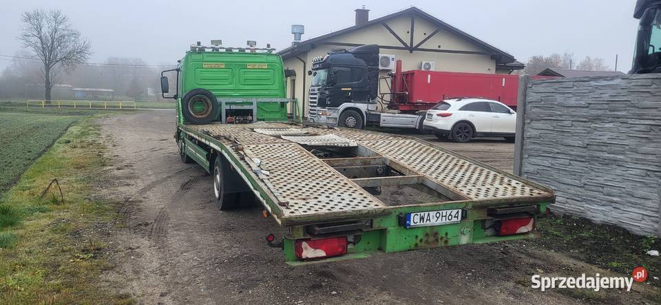 Mercedes Atego Pomoc Drogowa Laweta manualna Wąbrzeźno sprzedam