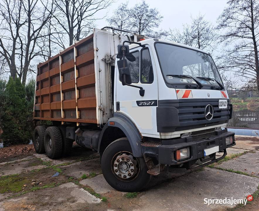 MercedesBenz 2527 6x4 śmieciarka Bielsko-Biała sprzedam