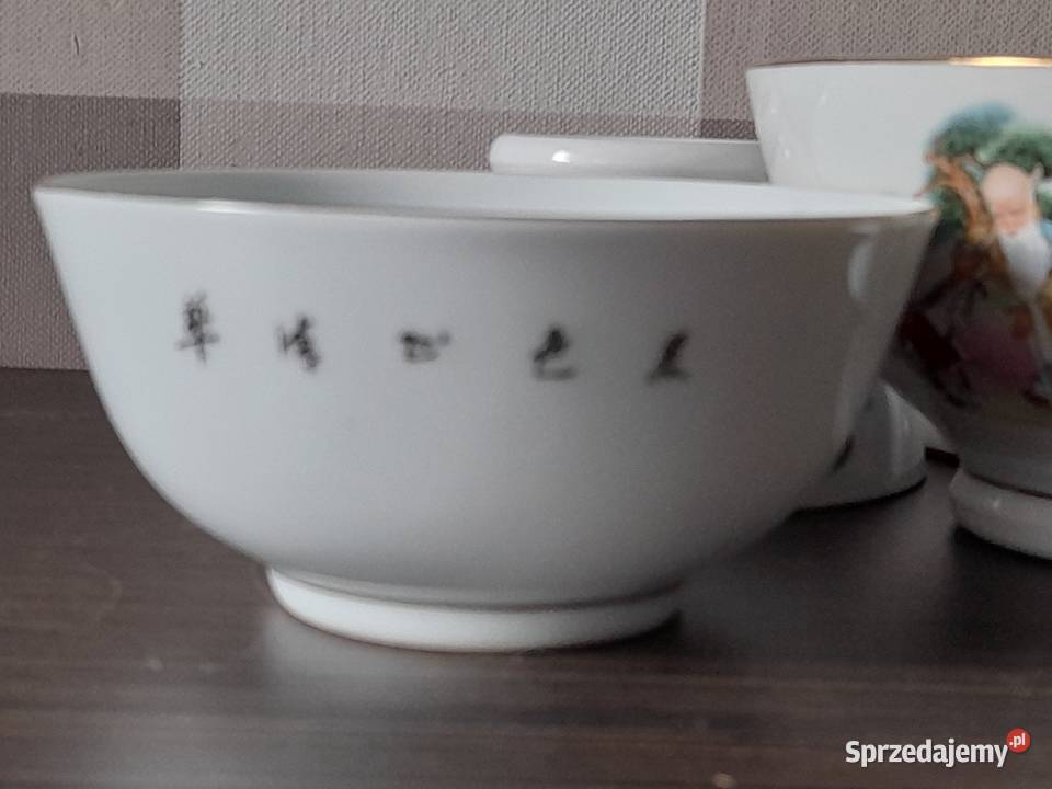 Miska Porcelanowa Chinydwa rodzaje 5 sztuk1970 r