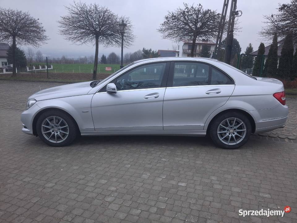 Mercedes W204 C200 Avantgarde skórzana tapicerka małopolskie Tarnów