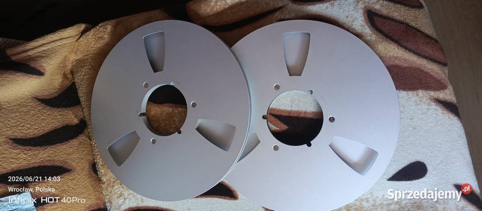 Sprzedam dwie puste szpule aluminiowe Revox 265 Wrocław sprzedam