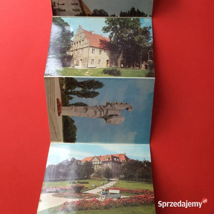 1572 Zestaw Widokówek Kamień Pomorski zachodniopomorskie Szczecin