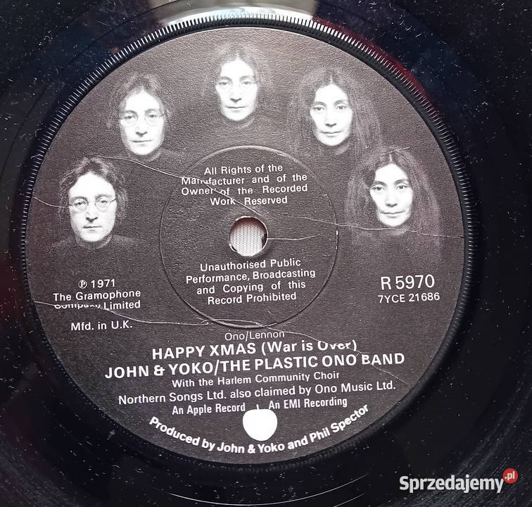 SP JohnYokoThe Plastic Ono Band Happy Xmas Koźminek