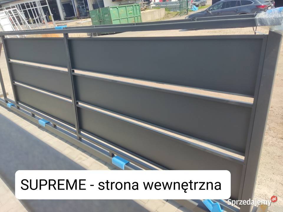 Brama przesuwna panelowa 5mx142m SUPREME ocynk