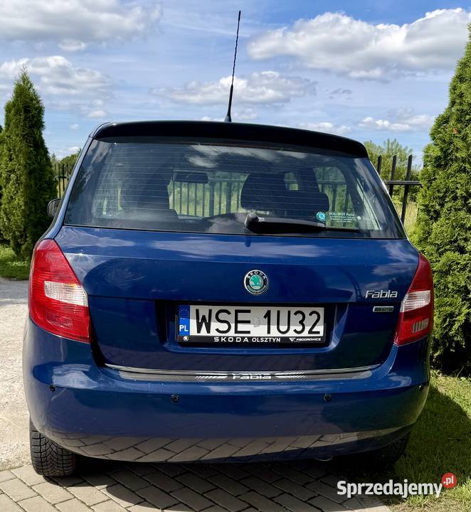 Skoda Fabia II 12 TSI isofix mazowieckie Sierpc