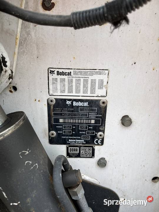 Mini ładowarka Bobcat S300 mazowieckie sprzedam