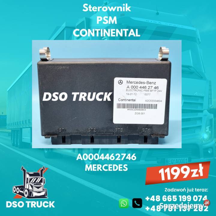 A0004462746 Sterownik Komputer PSM MERCEDES Komputery świętokrzyskie Zawichost sprzedam