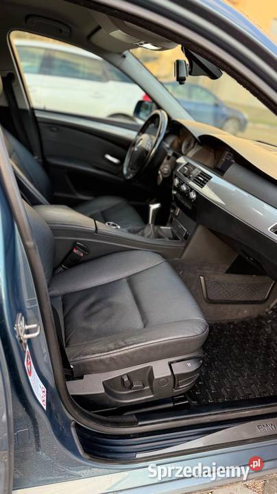 177 Oryginał serwisowana skóra klima super stan Seria 5 Radom sprzedam