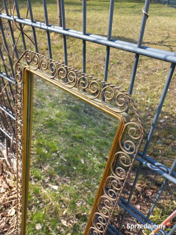 Lustro retro prl Warszawa