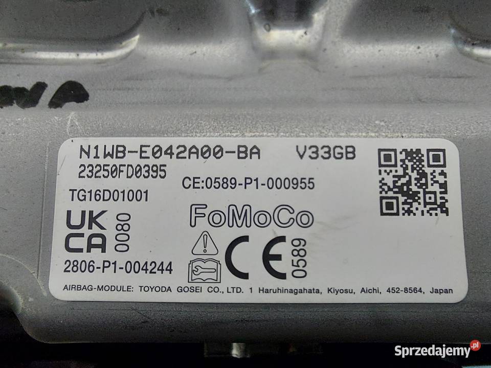 Ford Ranger VI 6 Poduszka powietrzna Airbag sprzedam